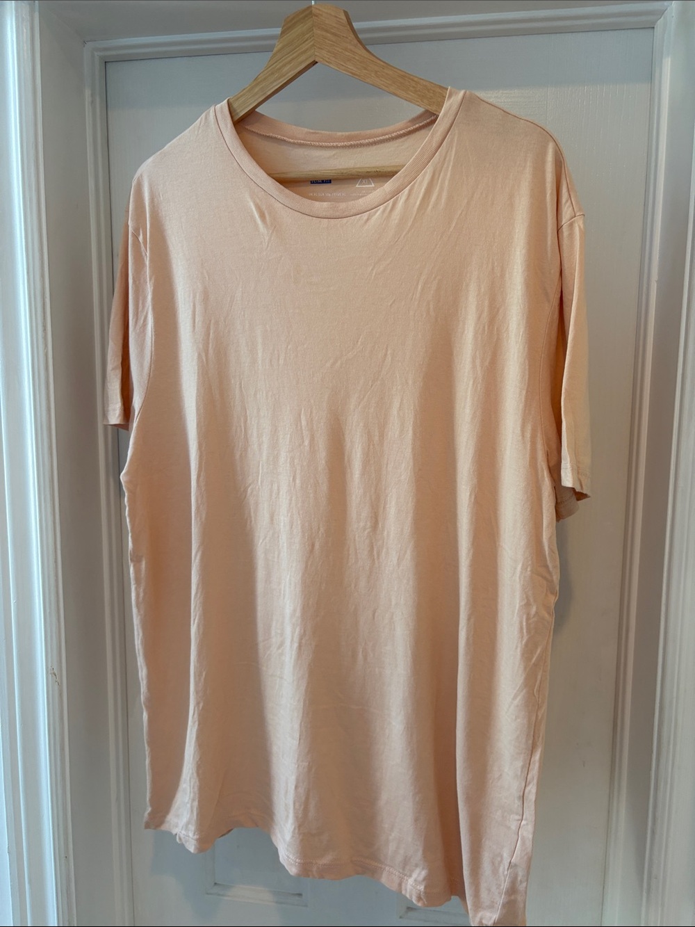 Men’s TOPMAN Classic Crew Neck T-Shirt - Blush